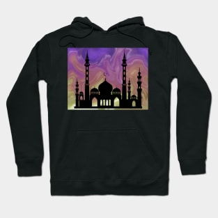 Arabian Nights Abstract Silhouette landscape Hoodie